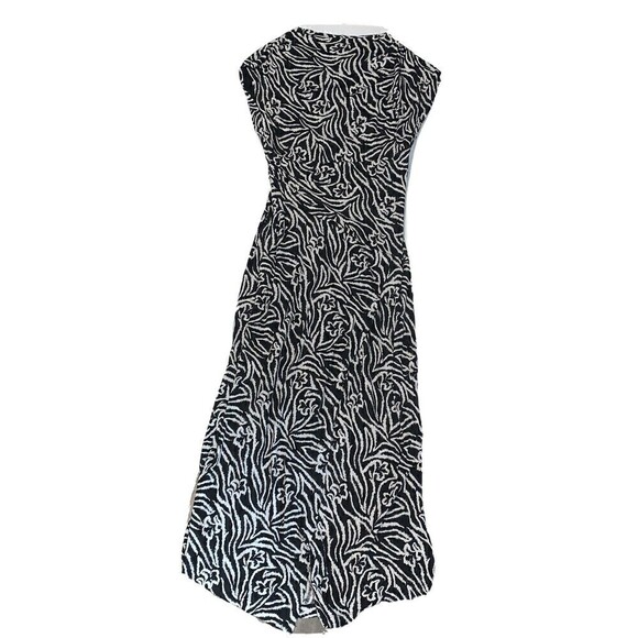 REBECCA Taylor Dress Size Small Sleeveless Zebra‎ Lily - Picture 2 of 8